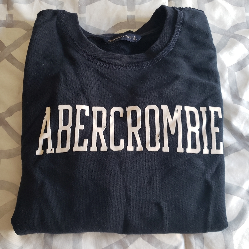 Abercrombie & Fitch Distressed Sweatshirt